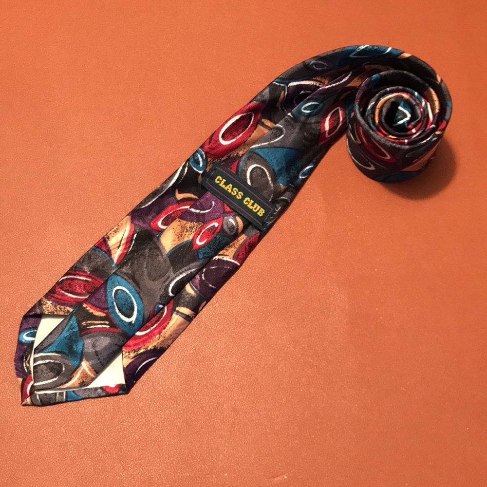Stylish Multicolor Tie - Picture 2 of 9